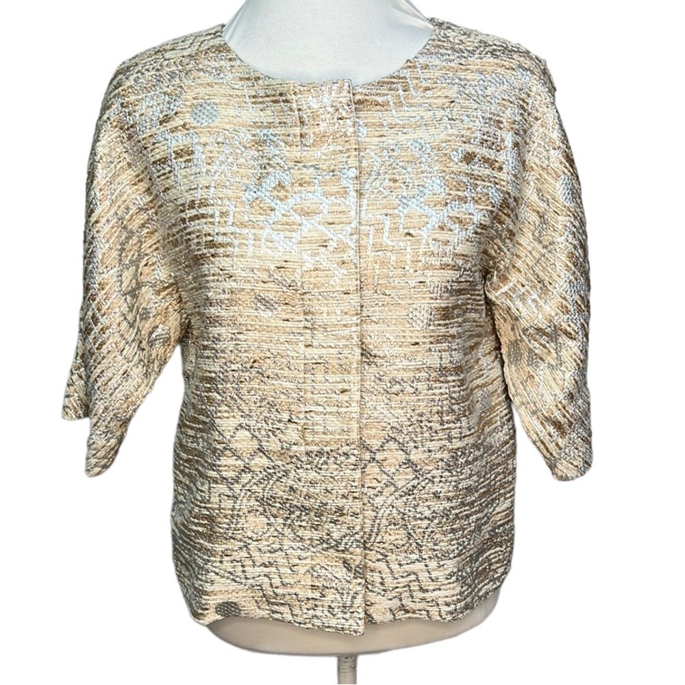 Rachel Roy Metallic Blazer